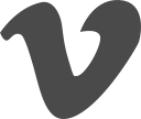 media, network, social, video, vimeo svg vector icon