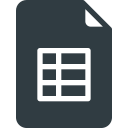 brand, brands, google, logo, logos, sheets svg vector icon