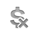 currency,sign,dollar,cross icon