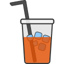 coffee, cold, cup, drink, food, glass, package svg vector icon