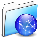network,folder,smooth icon