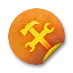 orange,grunge,sticker,badge icon