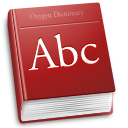 accessories, dictionary, dsad icon