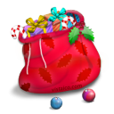 santa,bag icon