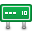road, sign icon