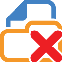 folder,delete,del,remove icon