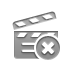 clapperboard,close icon