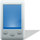 blue, pda icon