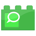 technorati,lego icon