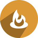 burner, cd, dvd, feed, feedburner, fire svg vector icon