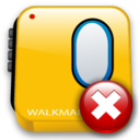 walkman,close,no,cancel,stop icon