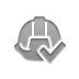 hard,hat,checkmark icon