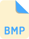 bmp, extension, file, name svg vector icon