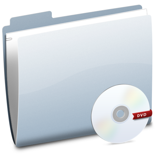 folder,dvd,disc icon