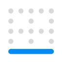 border bottom, excel, google, google sheets, microsoft excel, sheets svg vector icon