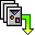 download,graphics,descending,fall,decrease,down,descend icon