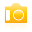 camera, yellow icon
