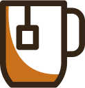 bag, cup, drink, hot, kitchen, mug, tea svg vector icon