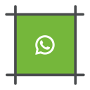 chat, message, messenger, whatsapp svg vector icon