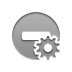 delete,gear icon