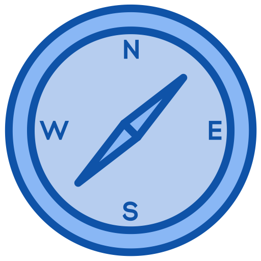 Compass svg vector icon