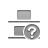 distribute,vertica,bottom,help icon