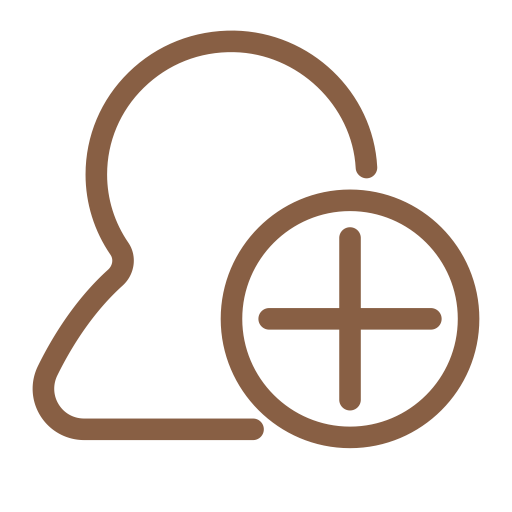 Add Friends svg vector icon