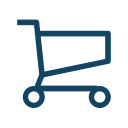 cart, checkout, commerce, shopping cart svg vector icon