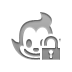 cartoon,lock,open icon