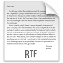 file, rtf, z icon