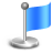 blue, flag icon