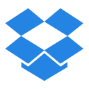 dropbox, logo, network, social svg vector icon