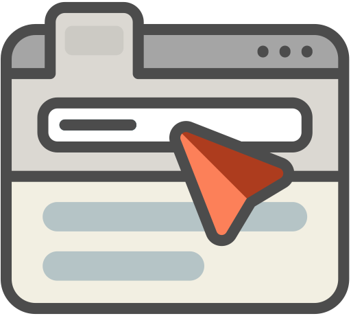 Browser svg vector icon