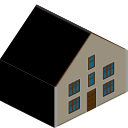 building, home, house svg vector icon