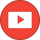 logo, media, online, youtube svg vector icon