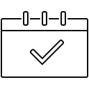 calendar, month, schedule, time svg vector icon