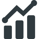 analytics, charts, diagram, graph, marketing, seo, statistic svg vector icon