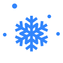christmas, newyear, snow, snowflake, winter svg vector icon