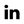 linkedin,black icon