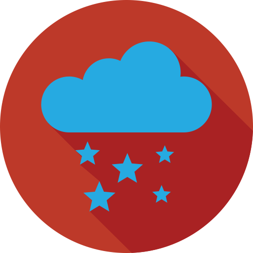 Snow svg vector icon