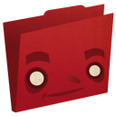 folder, red icon
