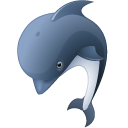 dolphin,animal icon