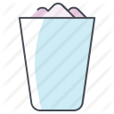 art, bin, dustbin, garbage, paper, trash, waste icon