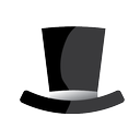 black hat, hat, seo icon