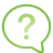 balloon, basic, green, question icon