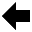 arrow,full,left,previous,back,backward,prev icon