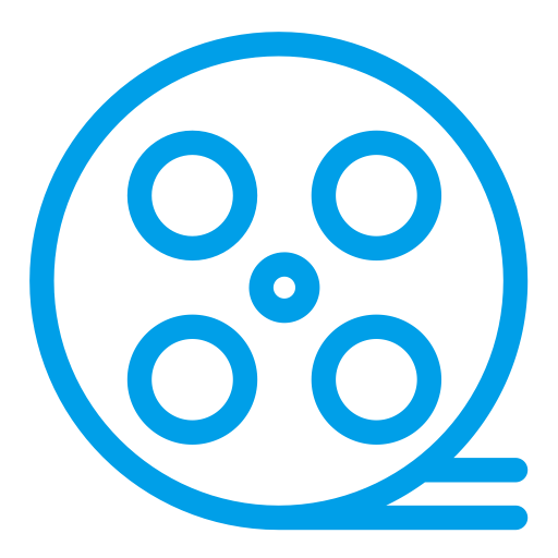 Cinema svg vector icon