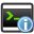 console, information icon