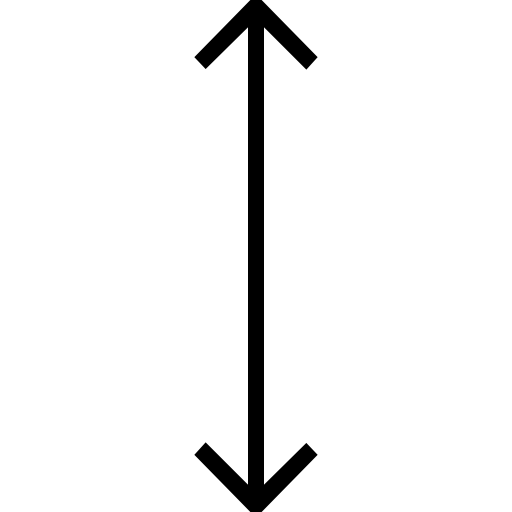 Arrows Vertical svg vector icon