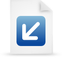 file,document,paper,blue icon
